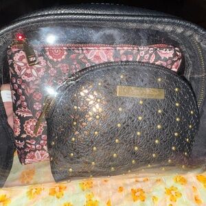 Revive Vintage 3 piece cosmetic bag set